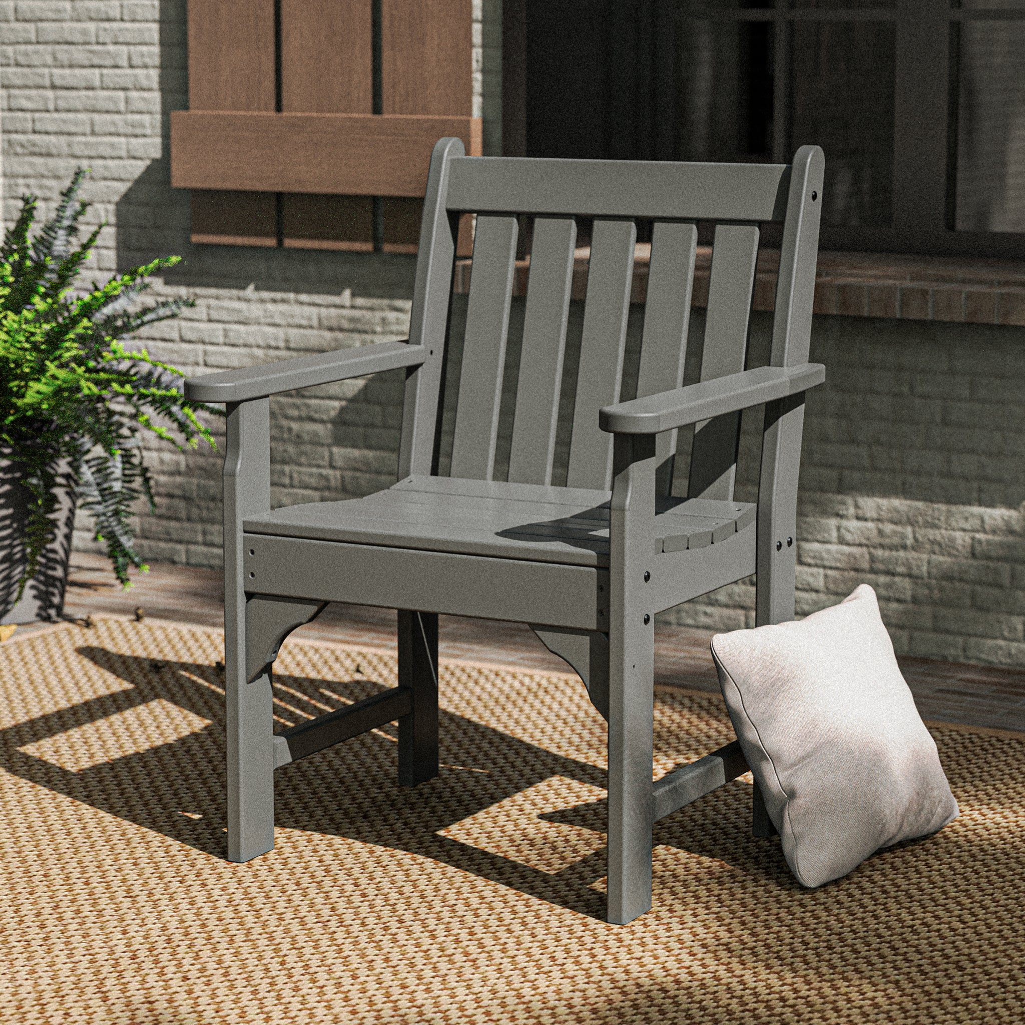 POLYWOOD Vineyard Arm Chair – Outdoor – Vermont Woods Studios