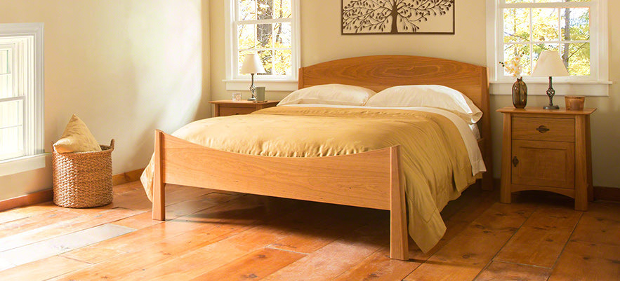 Solid Wood Platform Beds - USA Made | Vermont Woods Studios