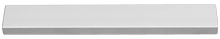 A stainless steel plate on a white background.