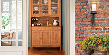 Solid Wood China Cabinets & Hutches