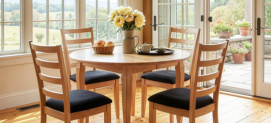 Round Wood Dining Tables