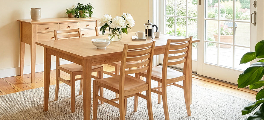 Maple Dining Tables | Made in Vermont with Real Solid Maple Wood ...