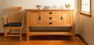 Mission & Craftsman Style Buffets, Sideboards, & China Cabinets