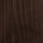 A close up image of a dark brown wood surface.
