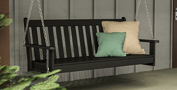 POLYWOOD Patio Benches, Swings & Gliders