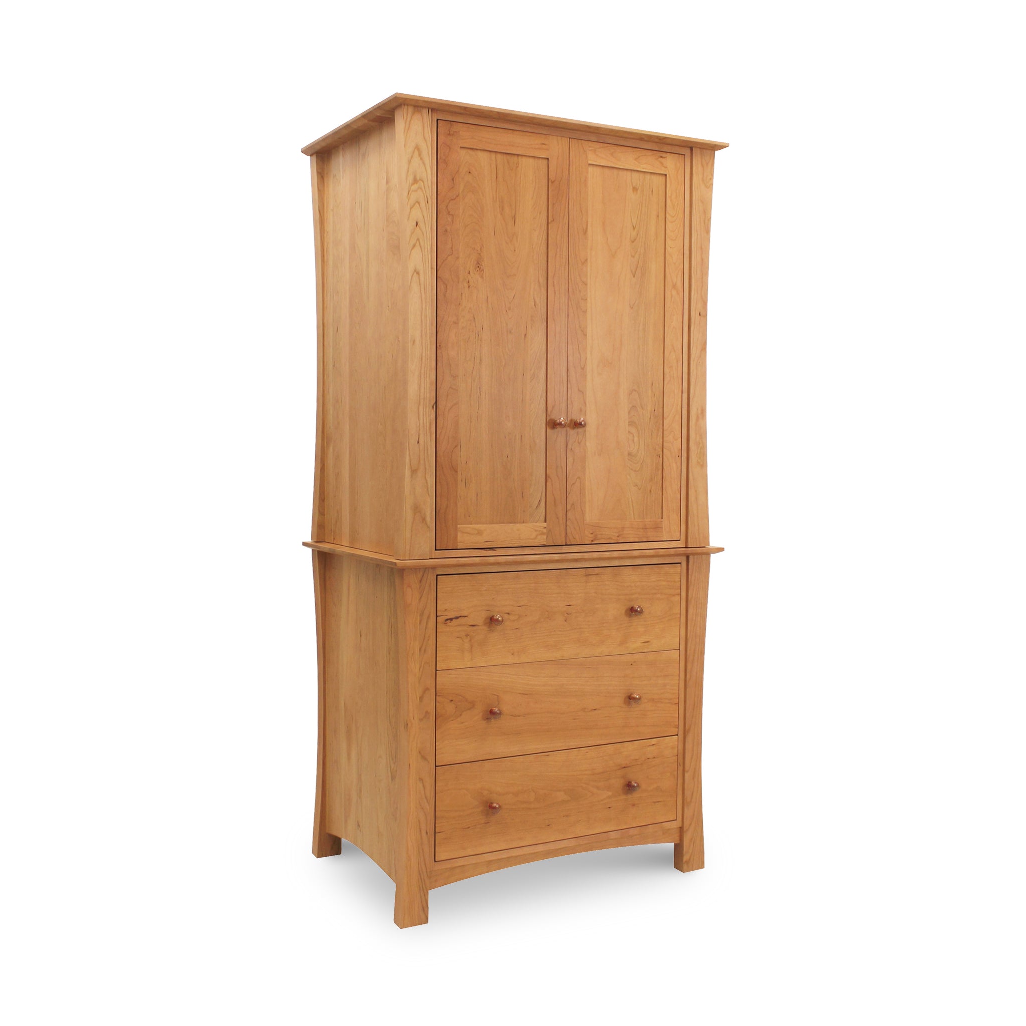 Solid Wood Armoires & Wardrobes Made in USA Vermont Woods Studios